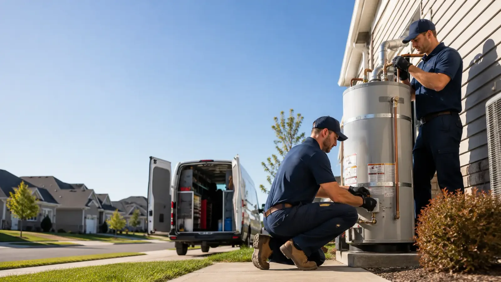 Water Heater Installation in Mark, IL